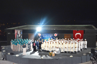 Korkuteli’de 79 hafız için Hafızlık İcazet Merasim yapıldı