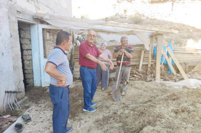 Afetzedelere CHP Heyetinden Ziyaret