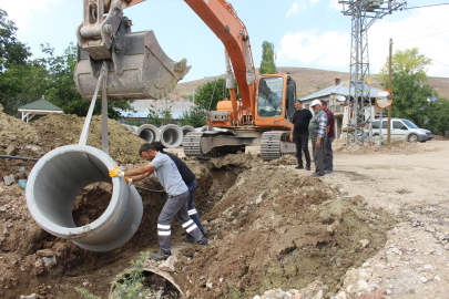 Büyükşehir’den Kırkpınar’da Yağmur Suyu Çalışması
