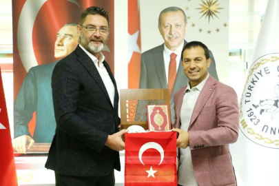 Ömer Başkan’dan Başkan Eroğlu’na Ziyaret