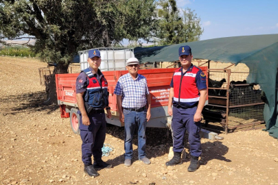 Korkuteli’nde römork hırsızları yakalandı
