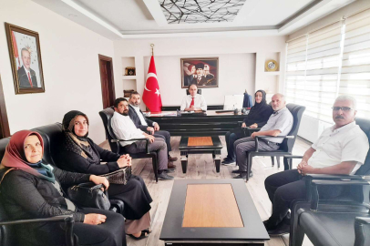 Saadet Partisinden Kaymakam Üçüncü’ye Ziyaret