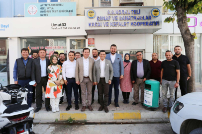 Başkan Tütüncü Korkuteli’nde