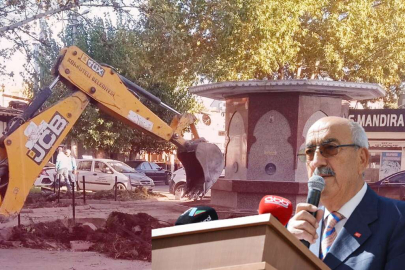 CHP’den Osmanlı Çeşmesinin Yıkılmasına Tepki