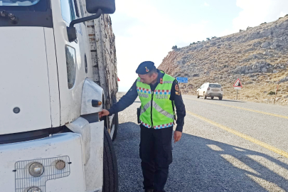 Kış lastiği denetimleri başladı