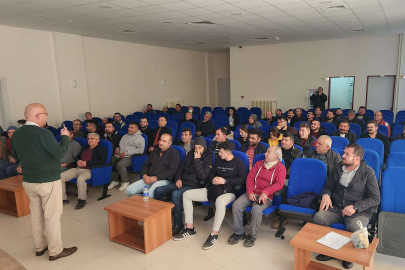Korkuteli’nde fırıncılara hijyen eğitimi verildi