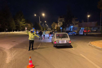 7 ilçede eş zamanlı "Umuma Açık Yer Denetimi ve Yol Uygulaması"