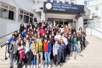 Cadıl Fen Lisesi, İtalya’dan gelen öğrencileri ağırladı