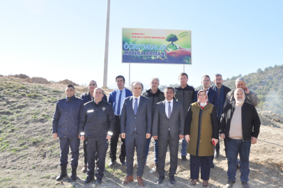 Korkuteli’nde Öğretmenler için hatıra ormanı