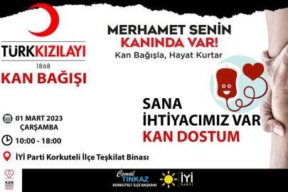 İyi Parti’de Kan Bağışı Kampanyası