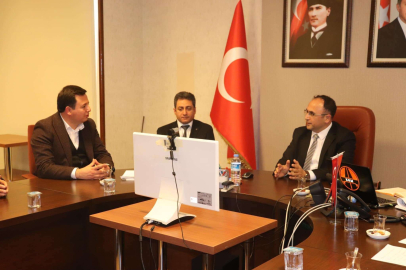 Sancaktar’dan Karayolları Bölge Müdürü Gülşen’e ziyaret