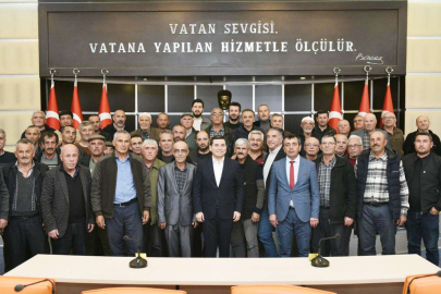 Kozağacı’ndan Tütüncü’ye teşekkür ziyareti