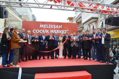Melikşah Çocuk Merkezi Hizmete Açıldı
