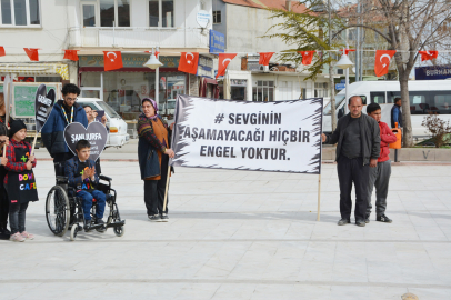Engelliler için farkındalık yürüyüşü düzenlenecek