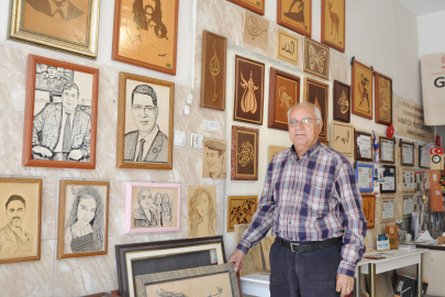 65 Yıllık Kakma Ustası Korkuteli’de