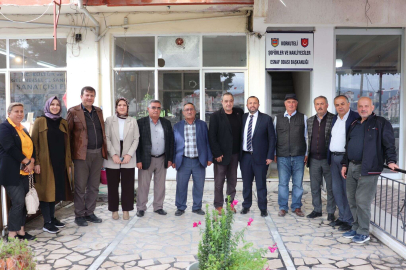 Ak Partili Taş’tan teşekkür ziyareti