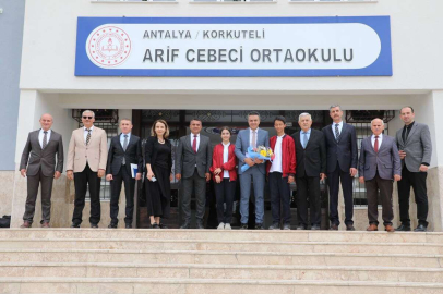 İl Milli Eğitim Müdürü Çalışkan, Korkuteli’yi Ziyaret Etti