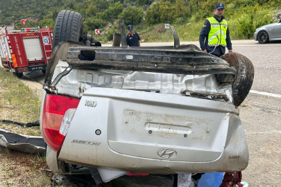 Korkuteli’nde trafik kazası: 1 ölü