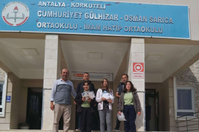 Dereceye giren öğrenciler ödüllendirildi