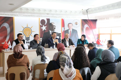 Ak Partili Çetin Teşekkür Ziyaretinde