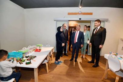 Vali Yazıcı’dan Melikşah Çocuk Merkezine ziyaret