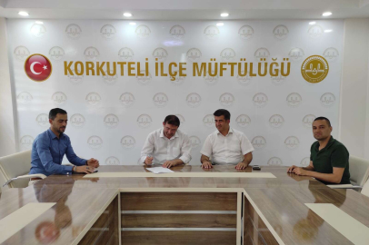 Müftülük ve Gençlikspor arasında protokol