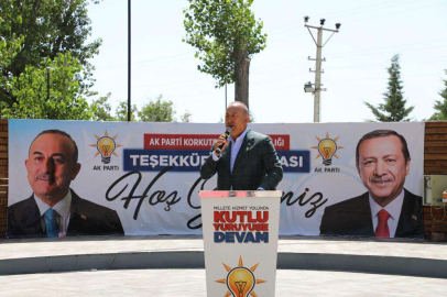 Çavuşoğlu’ndan Korkuteli’ne Teşekkür Ziyareti