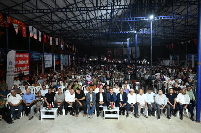 Başkan Böcek, Küçüklü Mahallesi 9. Barbunya Şenliği’ne katıldı