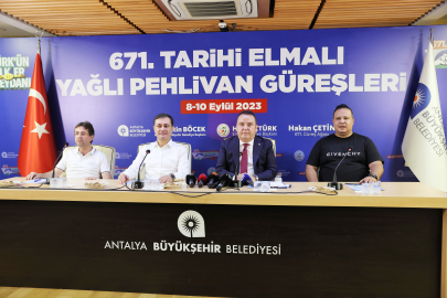 Başkan Böcek’den 671. Tarihi Elmalı Güreşleri’ne davet