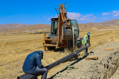 Avdan ve Beğiş mahallelerinin içme suyu hattı yenileniyor