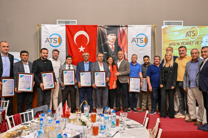 Başkan Bahar ATSO üyeleriyle Korkuteli’de buluştu