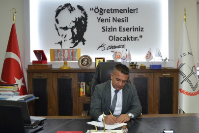 İlçe Milli Eğitim Müdürü Tak’tan Dönem Sonu Mesajı