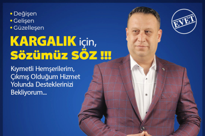 Özbek, Kargalık için adaylığını açıkladı