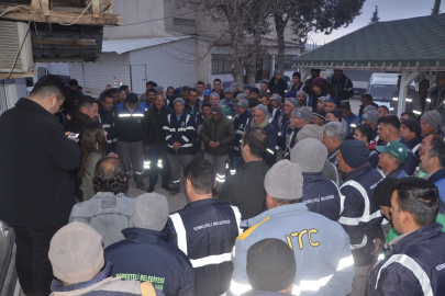 Başkan Adayı Caran Belediye Çalışanları İle Buluştu