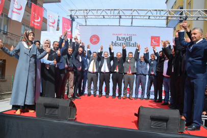Saadet Partisi Seçim Koordinasyon Merkezini Açtı