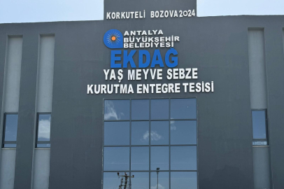 Yaş Meyve-Sebze Kurutma Tesisi şehrimize çok yakıştı