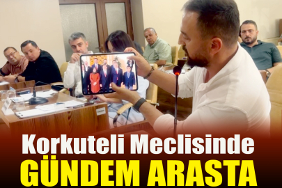 Korkuteli Meclisinde Gündem Arasta