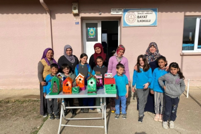 Bayat İlkokulunda "Ailemle STEM" Etkinliği