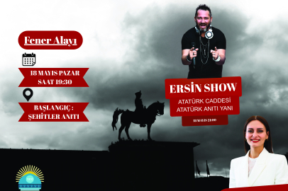 Korkuteli’de Fener Alayı ve Ersin Show