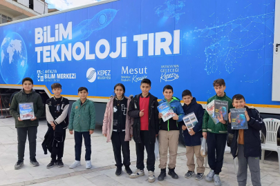 Bilim ve Teknoloji Tırı Bugün Korkuteli'de
