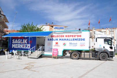 Kepez’in Sağlık Tırı Korkuteli'nde