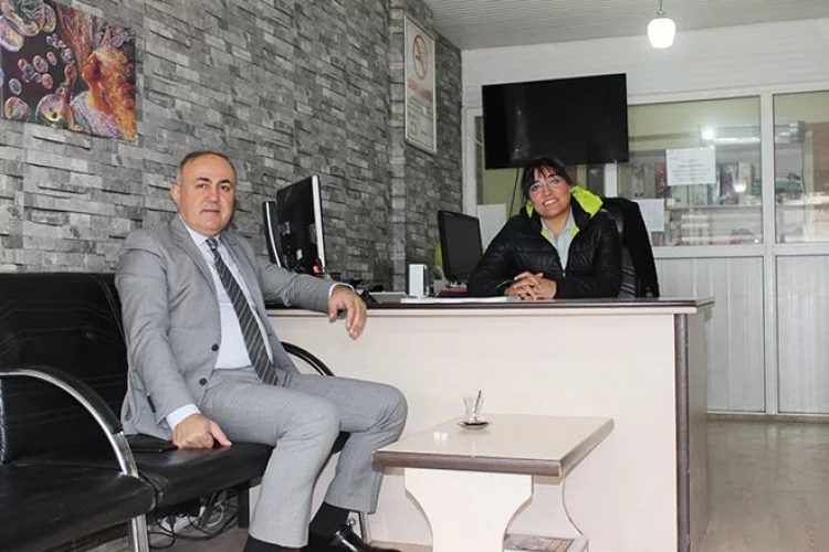 Emniyet Müdürü Manşet  Gazetesini ziyaret etti