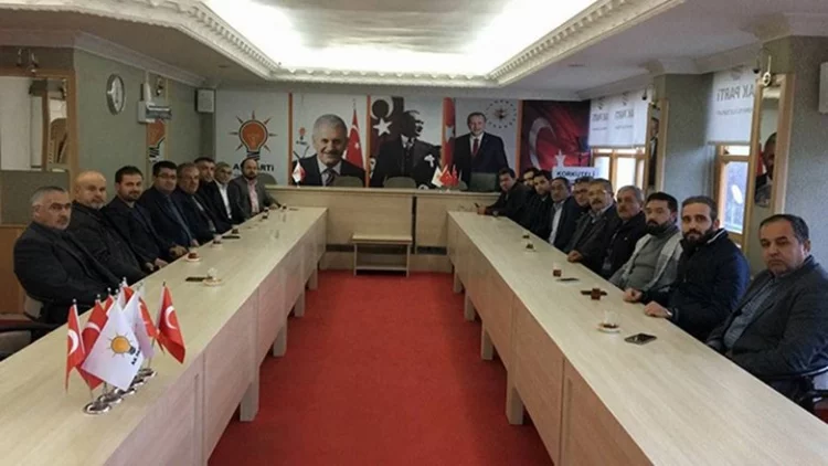 Yeni yönetim AK Parti’yi ziyaret etti
