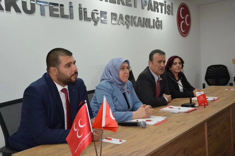Abdurrahman Başkan MHP Korkuteli’yi ziyaret etti
