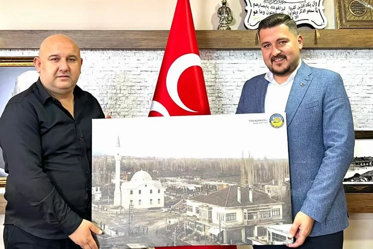 Başkan Caran’dan MHP İl Başkanı Temel’e Ziyaret