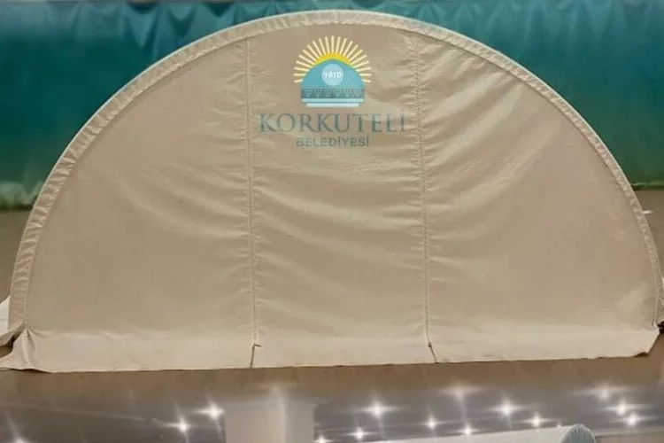 Belediye deprem bölgeleri için çadır üretecek