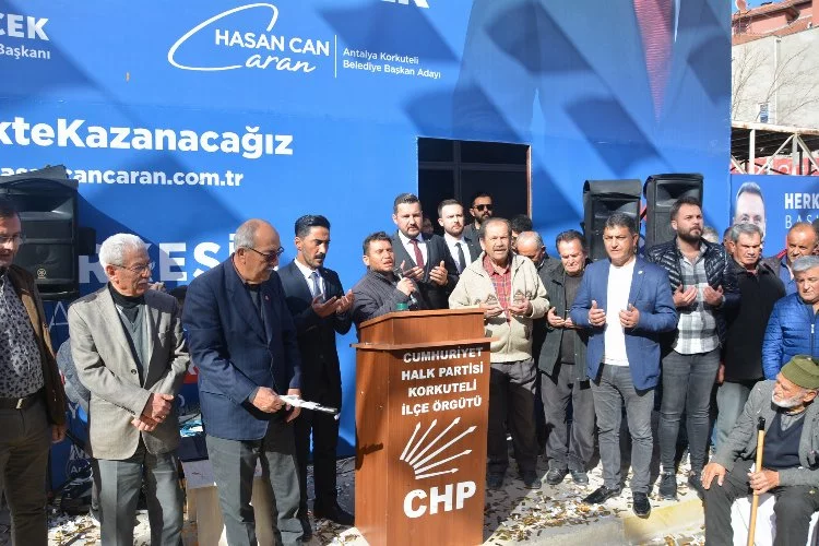 CHP Seçim Ofisi törenle açıldı