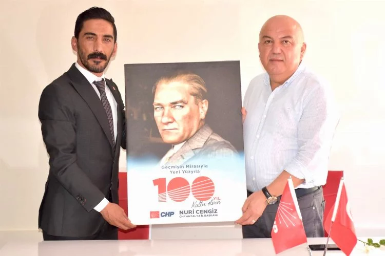 İl Başkanı Cengiz'den Karadeli'ye ziyaret