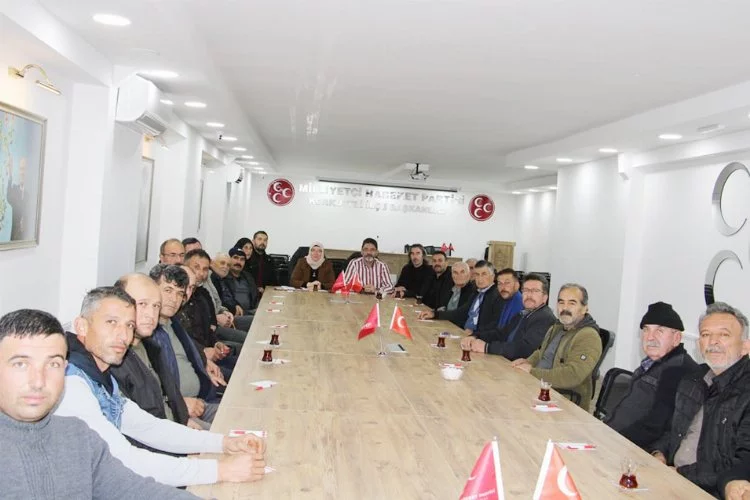MHP Mahalle Temsilcileri İle İstişare Toplantısı Yaptı